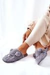 Soft Slippers Mouse with Ears Grey Luise