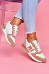 Women's Sports Shoes Sneakers Beige Pink Maddie