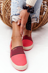 Espadrilles On A Braided Sole Big Star HH274478 Red