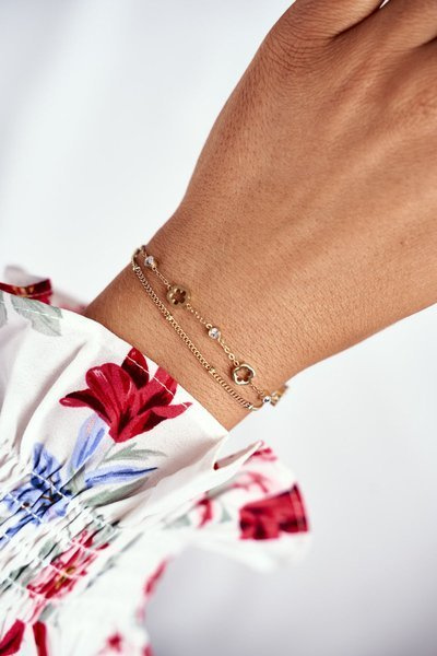 Women's Bracelet Celebrity Gold Clover