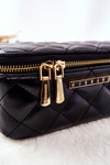 Quilted cosmetic bag Monnari CSM0030-020 Black