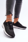 Buty Sportowe Sneakersy Damskie Czarne 4F 4FRSS24FSPOF056