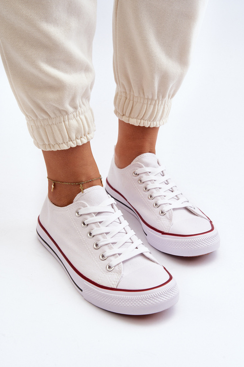 Women's Classic Sneakers Black and White Ecoma