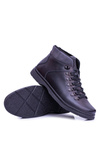 Neex Black Leather Men's Warmed Boots Timmo Sneakers