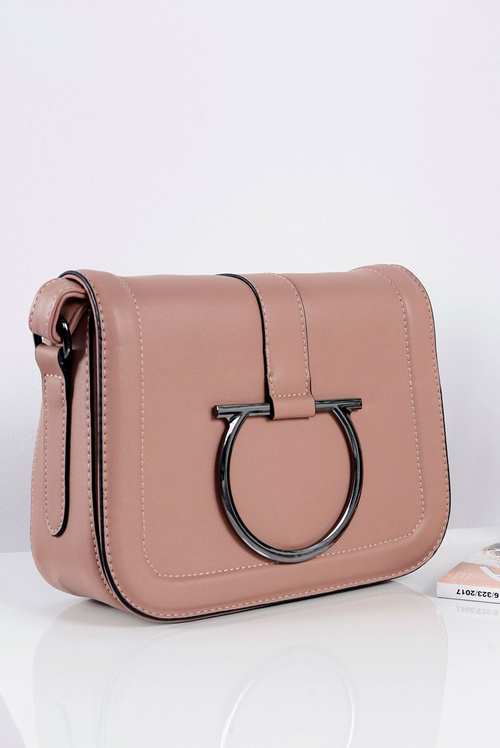 Women's Pink Shoulder Handbag Postman Bag