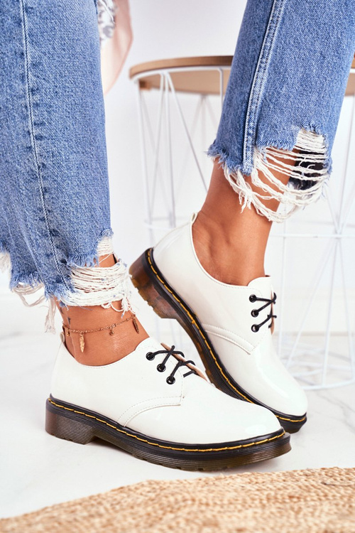 Women's Shoes Shoes Lacquered White Do It Better!