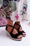 Women's Espadrilles Sandals Black Margus