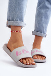 Women's Classic Flip Flops Lee Cooper LCW-24-42-2486L Grey