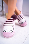 Women's Slippers Homemade Pink Heather Mashimaro