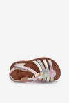 Children's Gladiator Sandals with Velcro in Multicolor Radovia