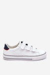 Men's Velcro Sneakers Big Star LL174632 White