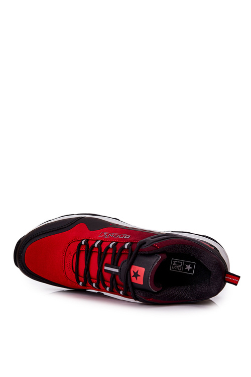 Men's Tiered Sports Shoes Red Grenberd