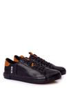 Men's Leather Sneakers Big Star GG174026 Black
