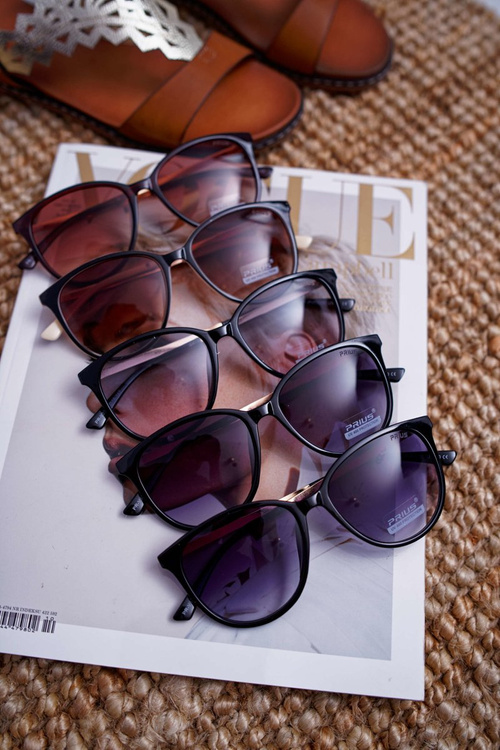 Prius PR-V33 Black Transparent Sunglasses