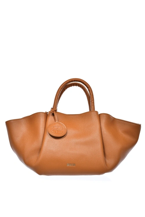 Women's Shopper Bag Made of Eco Leather Big Star SS574004 Camel