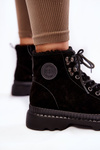 Suede Warm Boots Big Star KK274522 Black