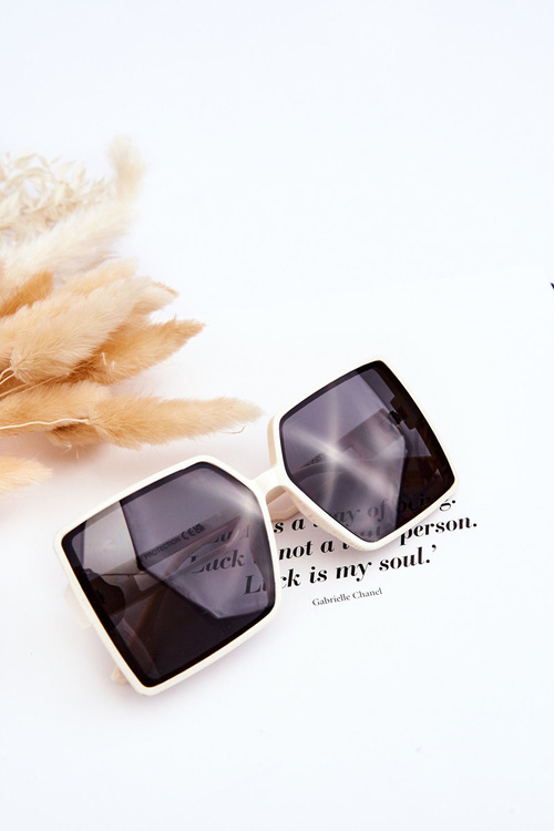 Square Sunglasses M2376 White