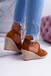 Women's Espadrilles Sandals Camel Margus
