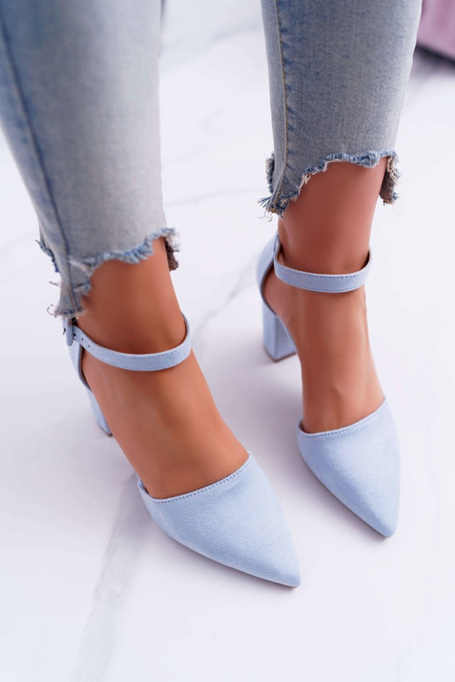 Women's Stiletto pumps Blue MadamStyle