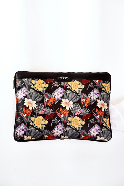 Big bag NOBO M2010-CM20 Flowers Black
