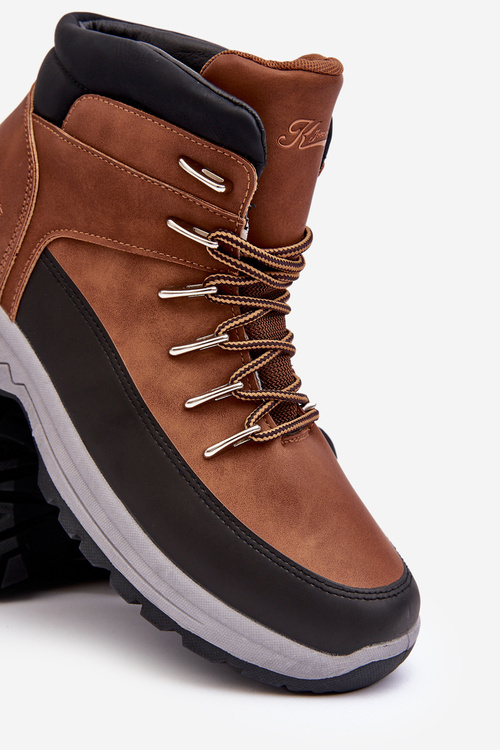 Maraena Men's Trekking Boots Brown Trapper Shoes