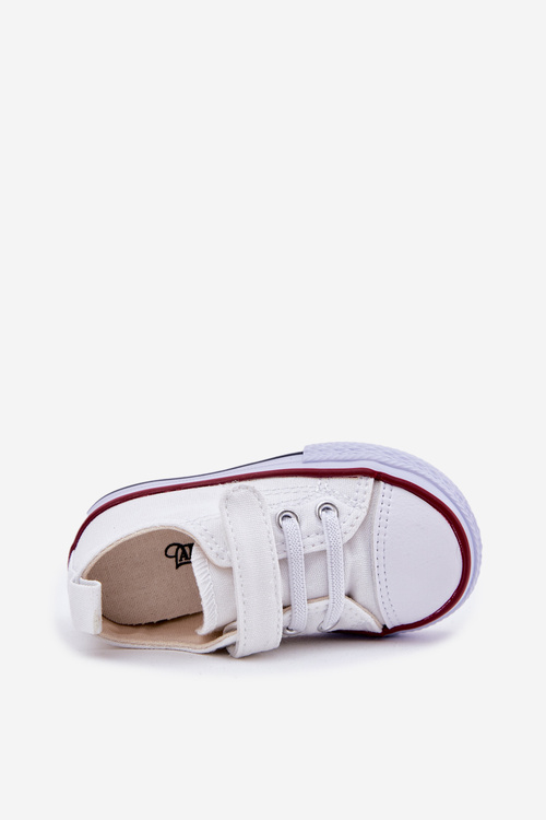 Children's Velcro Sneakers White Obidana
