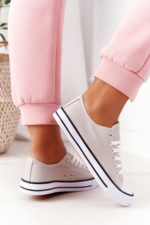 Women's Classic Sneakers Grey Omerta