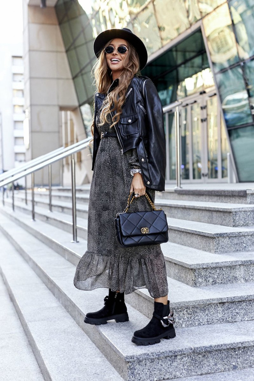 Women's Insulated Chelsea Boots Black Visione