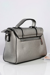 Women's Handbag Silver Chest Purse Jets
