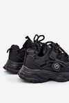 Children's Platform Sneakers Black Hanomess