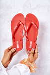 Women's Flip-flops Big Star JJ274A384 Red