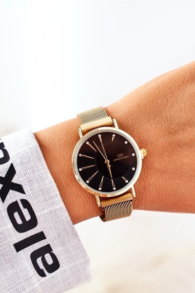 Watch On Mesh Bracelet Giorgio&Dario Gold