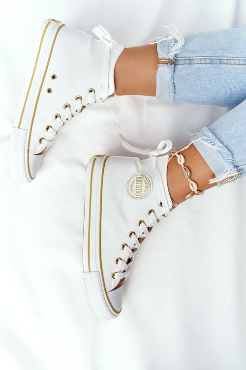 Women's High Sneakers Big Star HH274450 White