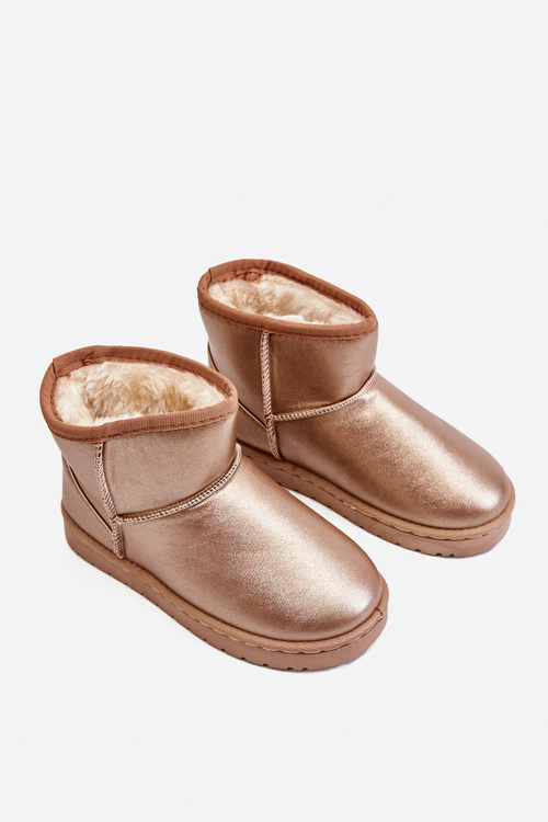 Children's Insulated Snow Boots Champagne Scooby