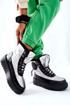 Women's Snow Boots Silver Kennilis