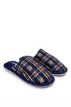 Men's Padded Grille Slippers Navy Whisper