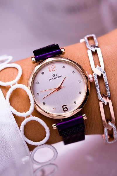 Women's Watch Giorgio & Dario Purple Sinara