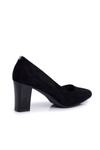 Sergio Leone PB403 Black Suede Stiletto pumps