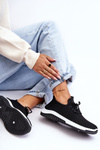 Classic Material Slip-On Sneakers Black Gusto