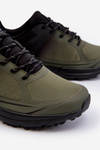 Buty Trekkingowe Sportowe Męskie Khaki Menesio 24MN38-6932