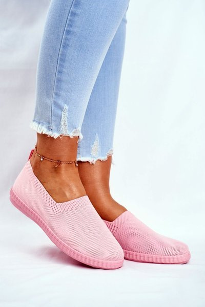 Women's Sneakers Slip-on Pink Grigio