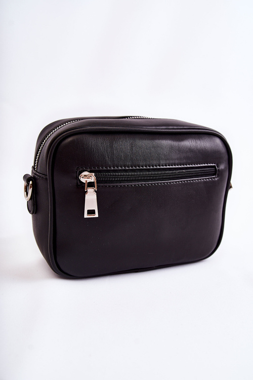 Leather Messenger Bag GOE ZNJ011 Black