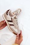 Low Women's Sneakers Leopard Beige Rulaana