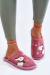 Women's Christmas Slippers With Reindeer Purple Millio