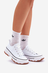 Low Women's Sneakers On Platform White Aradwin