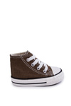 Children's High Sneakers Khaki Filemon
