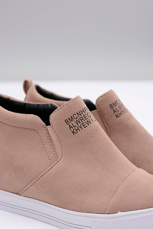 Women's Snekers Sneakers Lu Boo Slip-on Beige Kaori