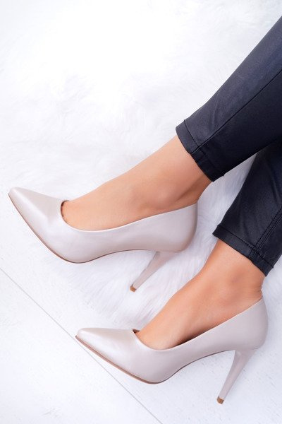 Sergio Leone Pearl Nude Feliciana Stiletto pumps