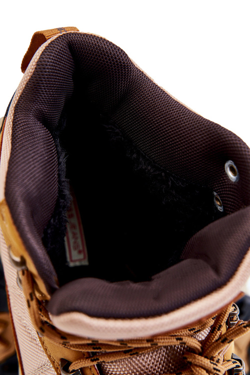 Buty Trekkingowe Męskie Ocieplane Camel Cross Jeans KK1R4020C