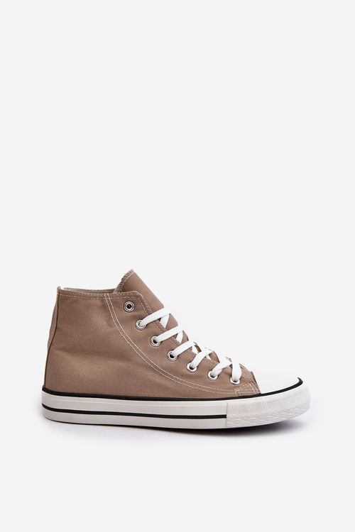 Women's Classic High Sneakers Beige Remos